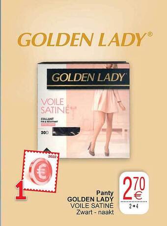 Panty golden lady