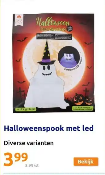 Action Halloweenspook met led aanbieding