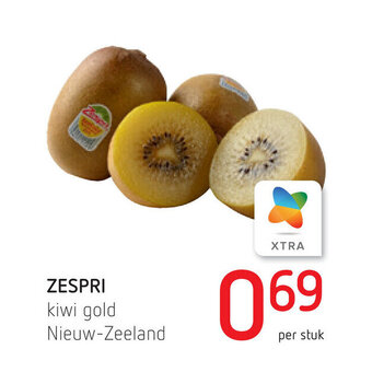 Spar Zespri Kiwi Gold Nieuw-Zeeland aanbieding