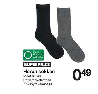 Zeeman Heren sokken aanbieding