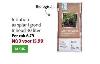 Intratuin Intratuin aanplantgrond aanbieding