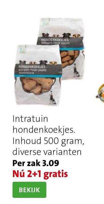 Intratuin Intratuin hondenkoekjes aanbieding