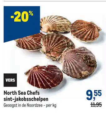 Makro North sea chefs sint-jakobsschelpen aanbieding