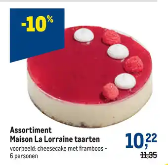 Maison La Lorraine taarten