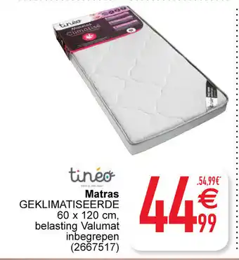 Cora Tineo matras 60x120CM (2667517) aanbieding