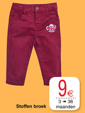 Cora Stoffen broek aanbieding