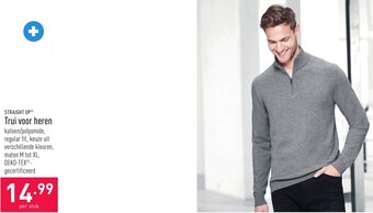ALDI Straight Up Trui voor heren aanbieding