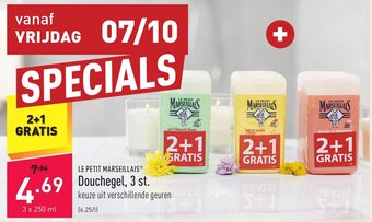 ALDI Le Petit Marseillais Douchegel, 3 st. aanbieding