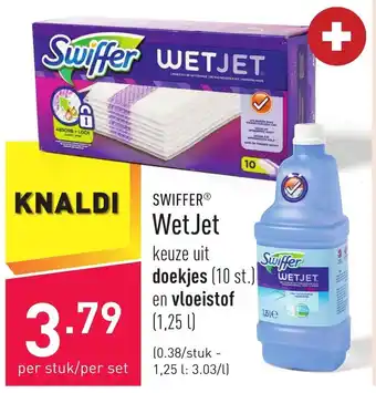 ALDI Swiffer WetJet aanbieding