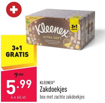 ALDI Kleenex Zakdoekjes aanbieding