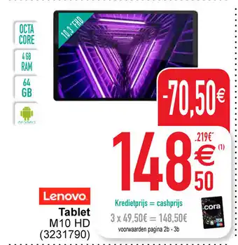 Lenovo tablet M10 HD (3231790)