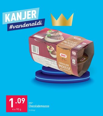 ALDI Ursi Chocolademousse aanbieding