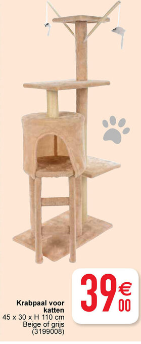 Cora Krabpaal voor Katten aanbieding