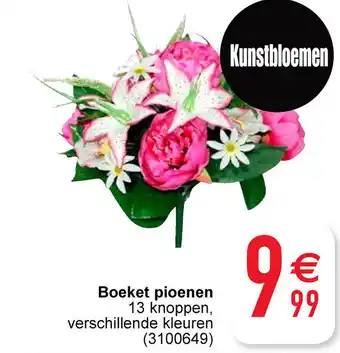 Cora Boeket Pioenen 13 Knoppen aanbieding