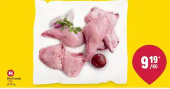 Delhaize Heel Konijn Per Kg aanbieding