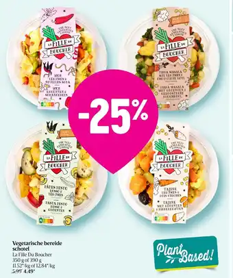 La Fille Du Boucher Vegetarische Bereide 350g tot 390g