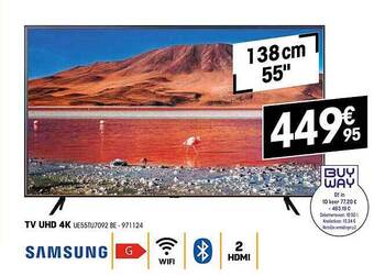 Electro Depot Samsung tv uhd 4k aanbieding