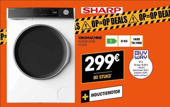 Electro Depot Sharp wasmachine aanbieding