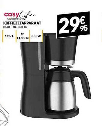 Electro Depot Koffiezetapparaat aanbieding