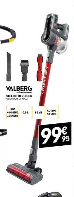 Electro Depot Steelstofzuiger aanbieding