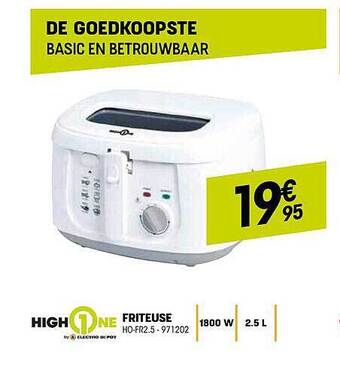 Electro Depot Friteuse aanbieding