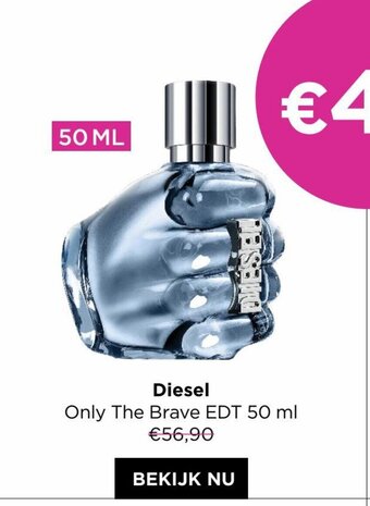 ICI PARIS XL Diesel only the brave EDT 50ml aanbieding