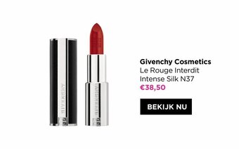 ICI PARIS XL Givenchy cosmetics le rouge interdit intense silk N37 aanbieding