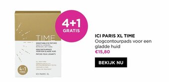ICI PARIS XL Ici paris xl time oogcontourpads voor een gladde huid aanbieding
