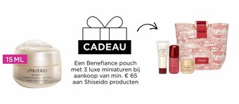 ICI PARIS XL Een benefiance pouch met 3 luxe miniaturen aanbieding
