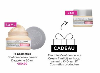 ICI PARIS XL IT cosmetics confidence in a cream dagcreme 60ml aanbieding