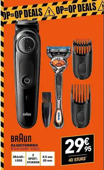 Braun baardtrimmer