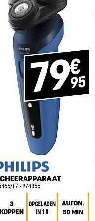 Electro Depot Philips scheerapparaat aanbieding