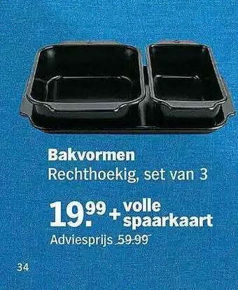 Albert Heijn Bakvormen aanbieding