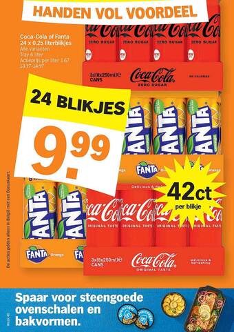 Albert Heijn Cocacola of fanta aanbieding