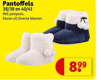 Kruidvat Pantoffels aanbieding