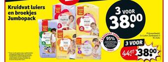 Kruidvat Kruidvat luiers en broekjes jumbopack aanbieding