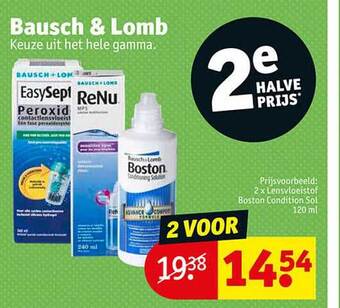 Kruidvat Bausch & lomb aanbieding