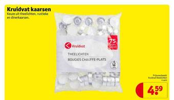 Kruidvat Kruidvat kaarsen aanbieding