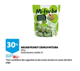Mitsuba Wasabi Peanut Crunch 125g