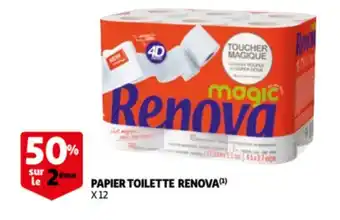 Auchan Renova Papier Toilette x12 aanbieding