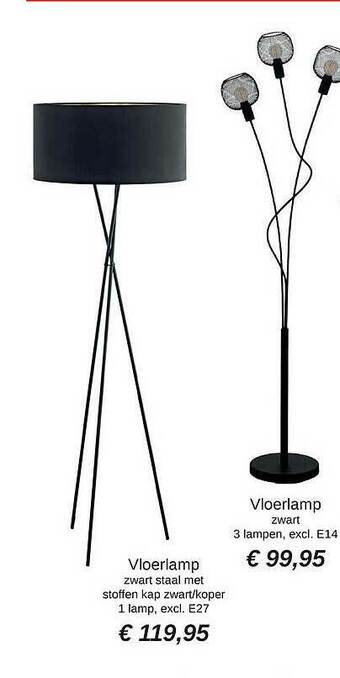 Meubelen Jonckheere Vloerlamp aanbieding