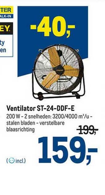 Ventilator St-24-ddf-e