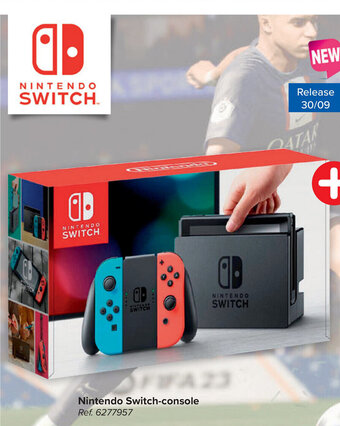 Carrefour Nintendo Switch+Console aanbieding