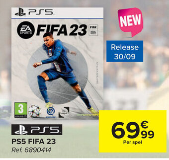 Carrefour PS5 Fifa 23 aanbieding
