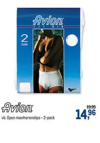 Avion Open Maxiherenslips