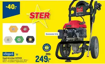 Makro Scheppach Hogedrukreiniger Hcp2600 aanbieding