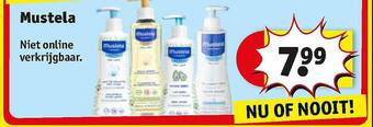Kruidvat Mustela aanbieding