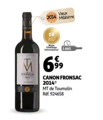 Canon Fronsac 2014 MT de Toumalin