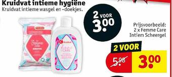 Kruidvat Kruidvat Intieme Hygiene aanbieding