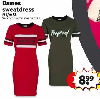 Dames Sweatdress